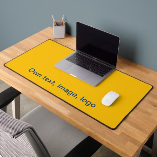 Desk Mat uni Yellow