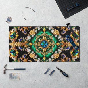 Desk Mat with Colors of Brazil