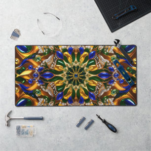 Desk Mat with Colors of Brazil