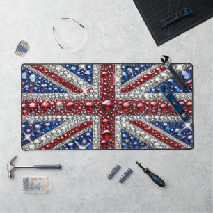 Desk Mat with colors of U.K.