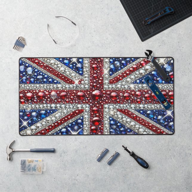 Desk Mat with colors of U.K. (Workstation)