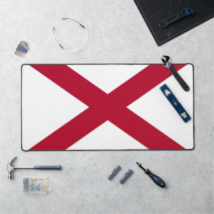 Desk Mat with flag of Alabama, USA