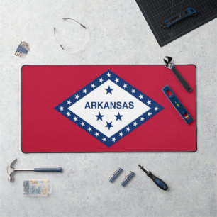 Desk Mat with flag of Arkansas, USA