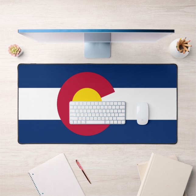 Desk Mat with flag of Colorado, USA (Office 1)