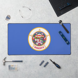 Desk Mat with flag of Minnesota, USA