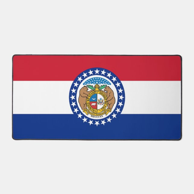 Desk Mat with flag of Missouri, USA (Front)