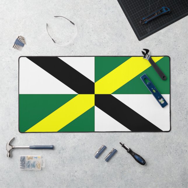 Desk Mat with flag of Monterey, USA (Workstation)