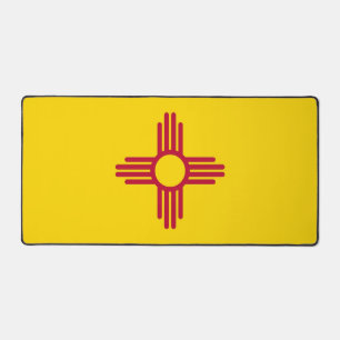 Desk Mat with flag of New Mexico, USA