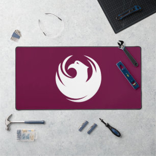 Desk Mat with flag of Phoenix, USA