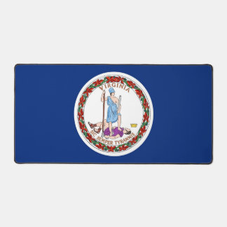 Desk Mat with flag of Virginia, USA