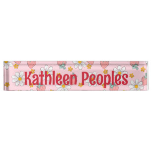 Desk Nameplate for teacher, principal or office
