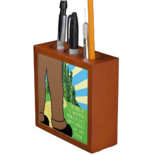 Desk Organizer Because of Wonderful Things he does