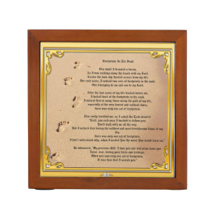 Desk Organizer Footprints In The Sand