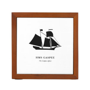 Desk Organizer — HMS Gaspee