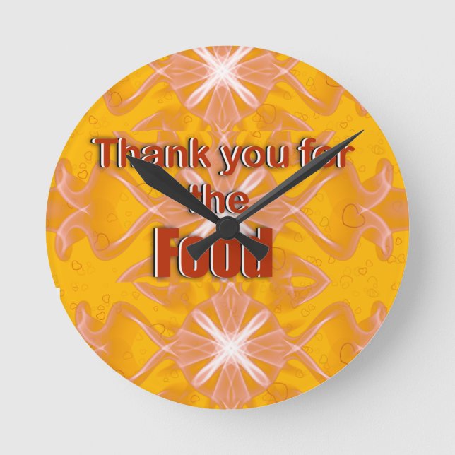 Desk Organizer Round Clock (Front)