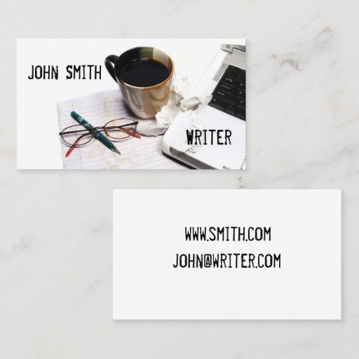 Customizable Desktop Business Card