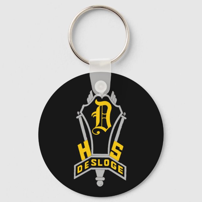 DESLOGE HIGH SCHOOL KEYCHAIN (Front)