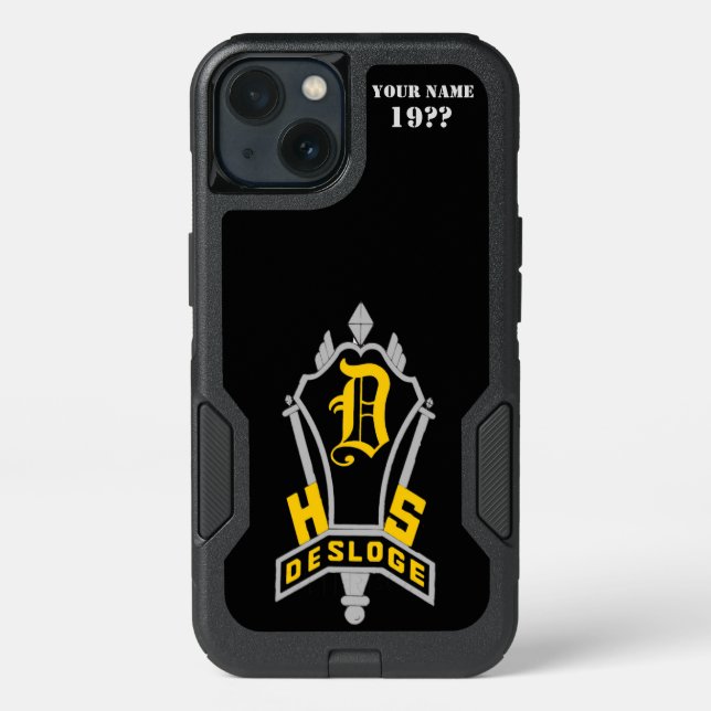 DESLOGE HIGH SCHOOL OTTERBOX iPhone CASE (Back)
