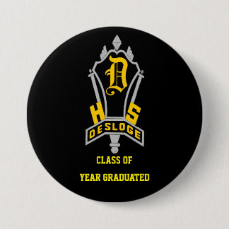 DESLOGE HIGH SCHOOL PINBACK BUTTON
