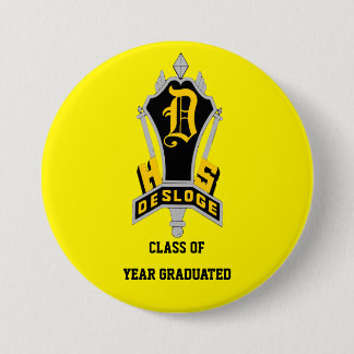 DESLOGE HIGH SCHOOL PINBACK BUTTON