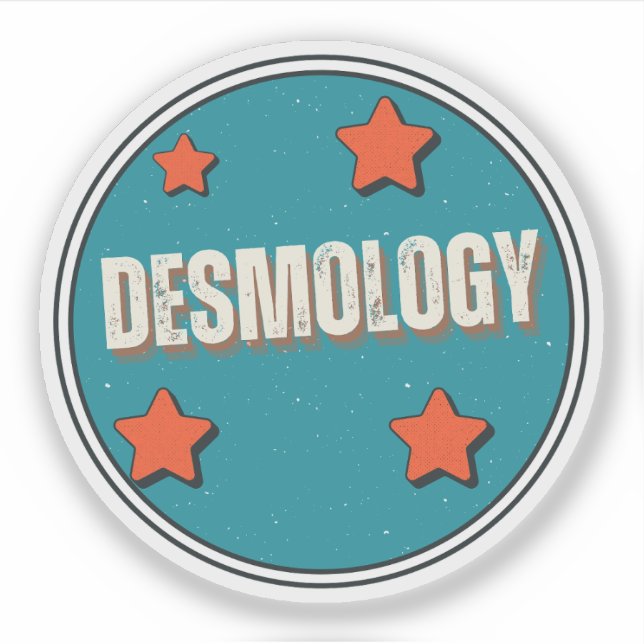 Desmology Sticker (Front)