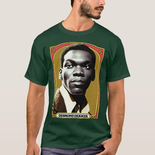 Desmond Dekker 70s Reggae Original Design T_Shirt
