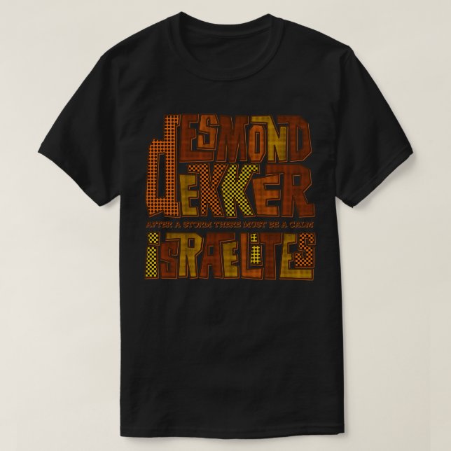 Desmond Dekker After The Storm T-Shirt (Design Front)