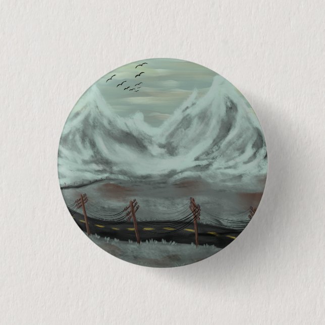 Desolate Road Button (Front)