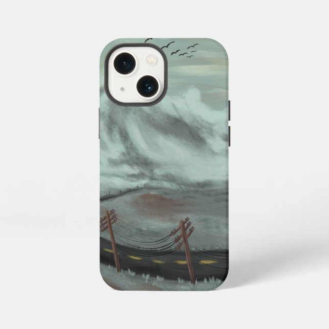 Desolate Road Iphone Case (Back)
