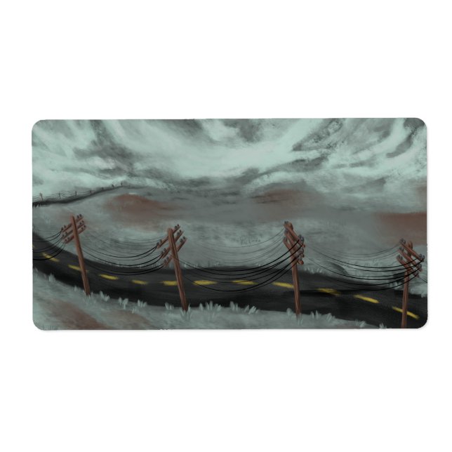 Desolate Road Label (Front)