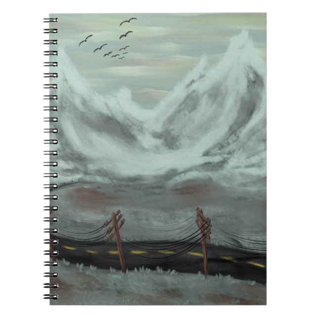 Desolate Road Notebook (Front)