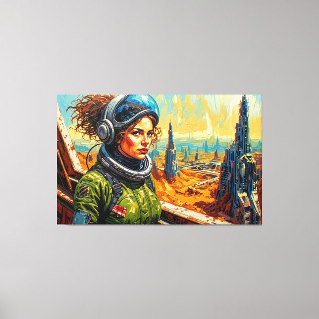 DESOLATION AT THE END OF THE WORLD 8 CANVAS PRINT (Front)