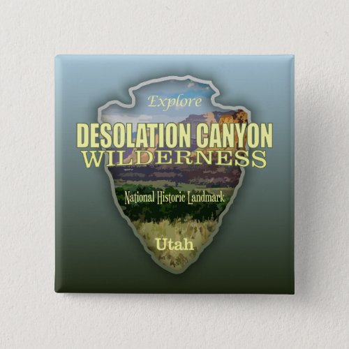 Desolation Canyon WA arrowhead Button