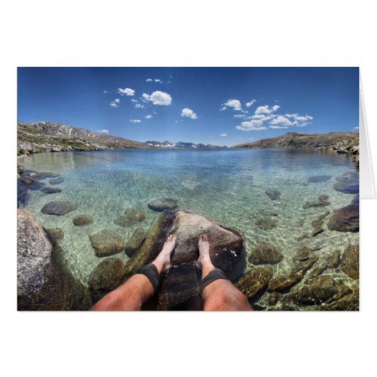 Desolation Lake - Sierra Cards (Front Horizontal)