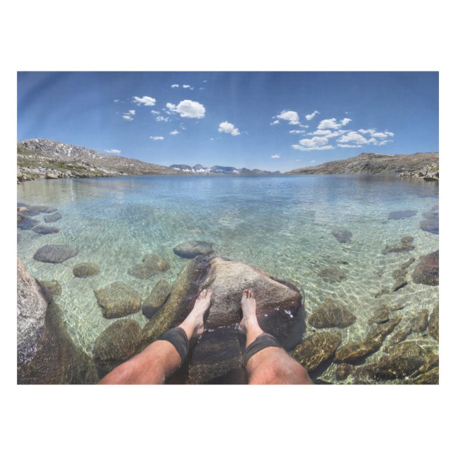 Desolation Lake - Sierra Tablecloth (Front (Horizontal))