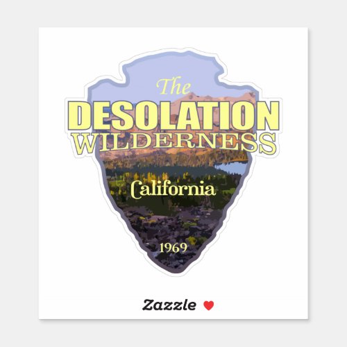 Desolation WA arrowhead Sticker