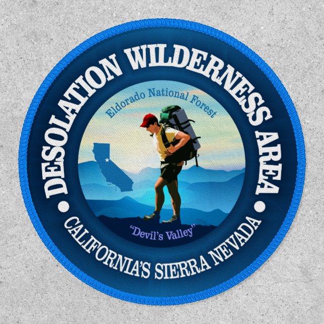 Desolation Wilderness (Hiker C)  Patch (Front)
