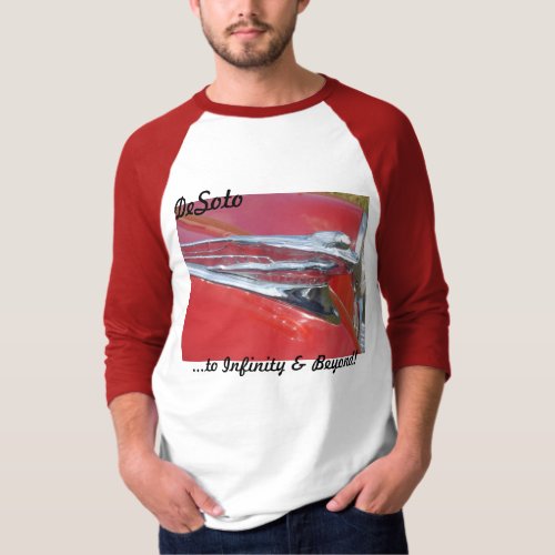 DeSoto 1946 1947 1948 Flying Goddess Vintage T_Shirt