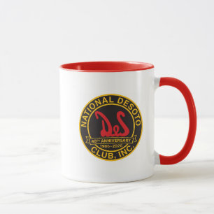 DeSoto Club Logos 2026 Anniversaries Mug