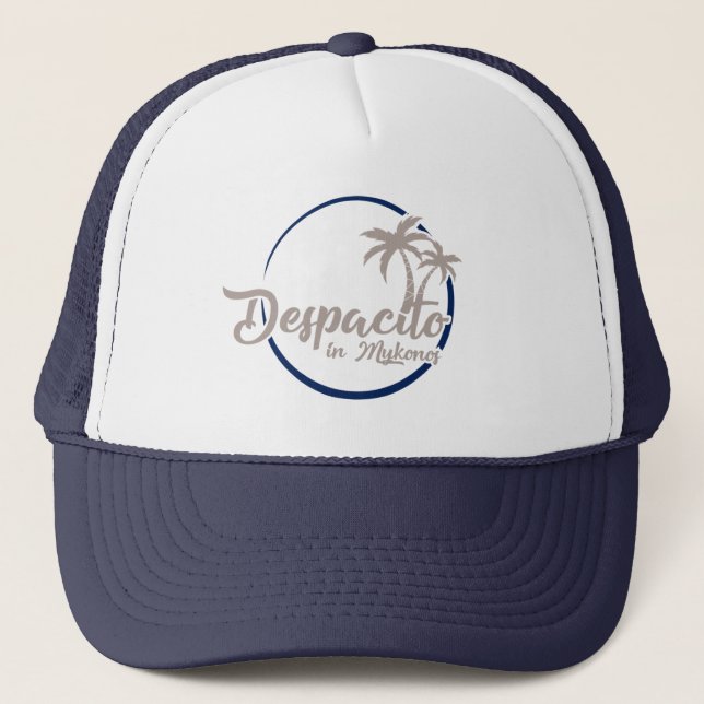 Despacito in Mykonos Trucker Hat (Front)