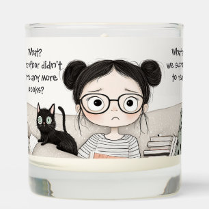 Despair of a Cat Loving Reader Scented Candle