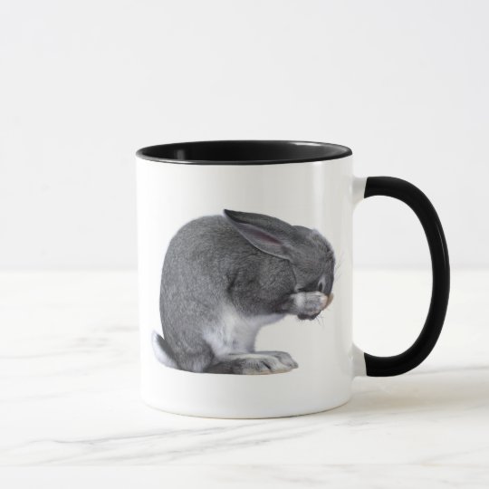 Despairing Rabbit Mug