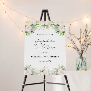 Despedida de Soltera Bridal Shower Welcome Sign