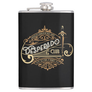 Desperado Club Logo Dungeon Crawler World: Earth Flask