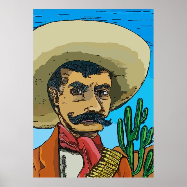 Desperado in Desert Poster (Front)