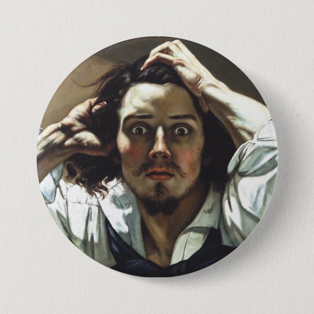 Desperate Man Button (Front)