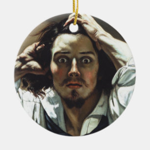 Desperate Man Ceramic Ornament