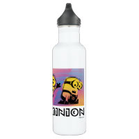 Despicable Me  Pyramid of Minions Stainless Steel Water Bottle - Custom  Fan Art