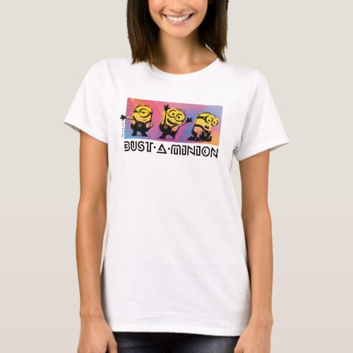 Despicable Me  Bust_A_Minion T_Shirt