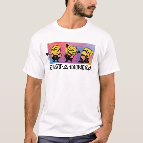 Despicable Me  Bust_A_Minion T_Shirt